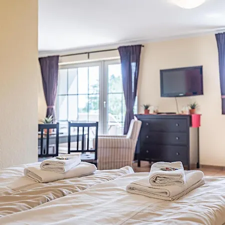 Fewo1846 Strandresidenz Wassersleben - Matrosenstube - Komfortables Studioapartment Mit Balkon *